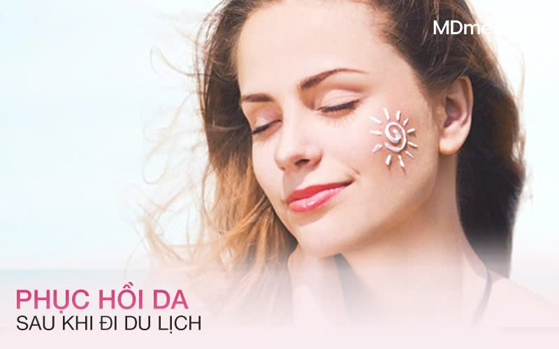 Phục hồi da sau khi đi du lịch