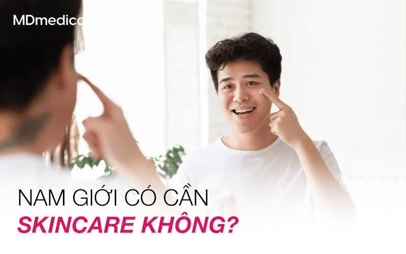 Nam giới có cần skincare không?