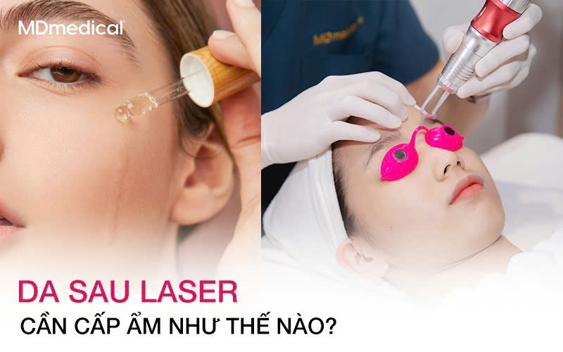 Da sau laser cần cấp ẩm như thế nào?