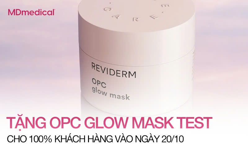 Chiến dịch 20/10: tặng OPC glow mask